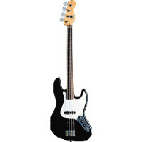 Standard Jazz Bass RW- Black Met