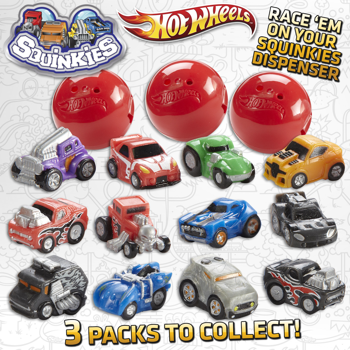 - Hot Wheels 12pc Bubble Series 1