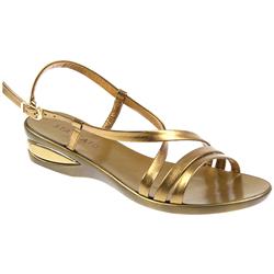 Female Bel7123 Leather Upper Comfort Sandals in Bronze