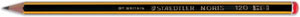 Staedtler 120 Noris Pencil Cedar Wood 2B Black