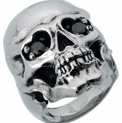 Steel Skull Ring