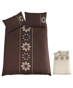 Applique Duvet Set - Double