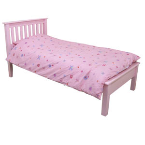 Shaker Pink 3FT Single Bedstead