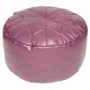 Moroccan footstall plum 60x30cm