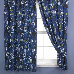 Star Wars Clone Wars Curtains (72 inch drop)