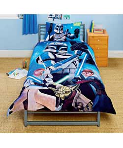 Clone Wars Single Duvet Set