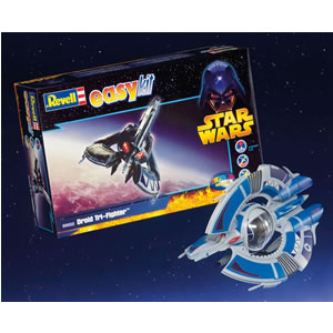 Star Wars Droids Tri-Fighter plastic kit