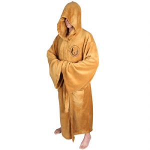 Wars Mens Fleece Dressing Gowns - Jedi