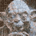 Star Wars Yoda Photomosaic Poster