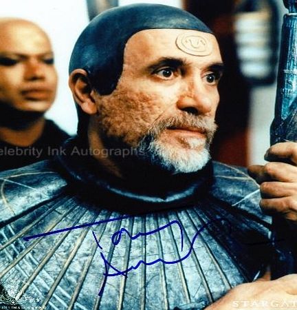 Stargate Autographs TONY AMENDOLA as Master Bratac - Stargate SG-1 GENUINE AUTOGRAPH