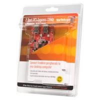 2 Port PCI Express 1394a FireWire Card