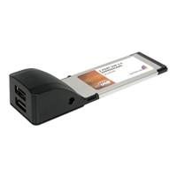 2 Port ExpressCard Laptop USB 2.0