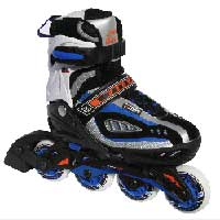 Bronx Adjustable Inline Skates Blue Junior 3 to Junior 6