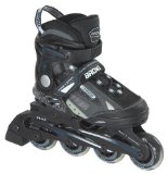 Bronx Adjustable Size Inline Skates (Size 12J - 2A)