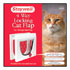 4 WAY LOCKING CAT FLAP (WHITE 919EFS)