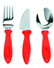 Steadyco Steady Cutlery Set Red