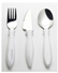 Steady Cutlery Set White