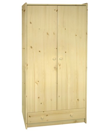 Natural Pine Wardrobe