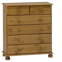 Richmond Pine 2+4 Drawer Chest