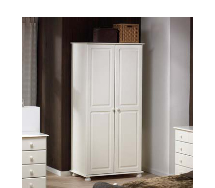 Richmond White 2 Door Wardrobe