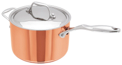 Lamina Copper 16cm Deep Saucepan