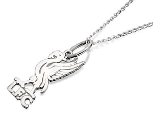 Silver Liverpool FC Liverbird Pendant