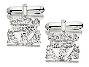 Silver Liverpool Swivel Link Cufflinks