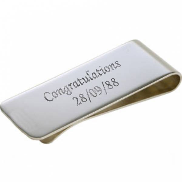 Silver Money Clip