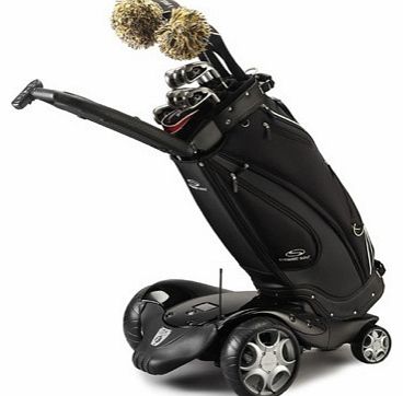 Stewart F1 Lithium Electric Golf Trolley Black