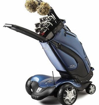 F1 Lithium Electric Golf Trolley Blue