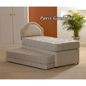 Star-Deluxe Paris 3FT Single Divan Guest Bed