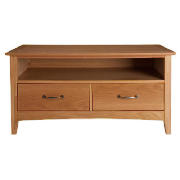 2 Drawer Tv Unit, Oak