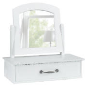 Dressing Table Mirror, White