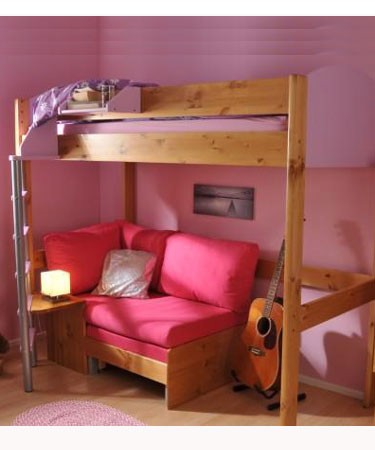 High Sleeper with Sofa Bed