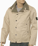 Cream & Khaki Heavyweight Jacket