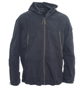 Denims Navy Lightweight Hooded Jacket