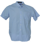 Denims Pale Blue Short Sleeve Shirt