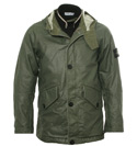 Green `Waxed-Ice` Jacket