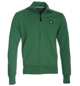 Mid Green Full Zip Sweatshirt