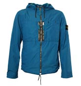 Royal Blue Hooded Jacket