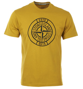 Yellow T-Shirt with Printed Logo