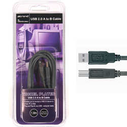 USB 2.0 A to B Cable 1.8m