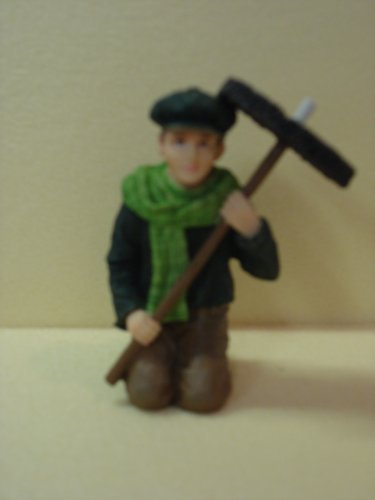 Streets Ahead Dolls House Resin Doll Chimney Sweep kneeling