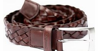 Woven Leather Belt