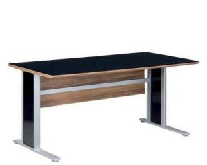 Studio office rectangular desks glass tops