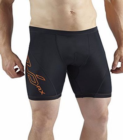 Sub Sports RX Mens Graduated Compression Baselayer Shorts - Large, Black Stealth