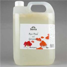 Shampoo Rose Petal And Geranium 5 Litre