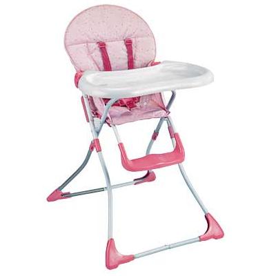 Pink Rosebud Highchair