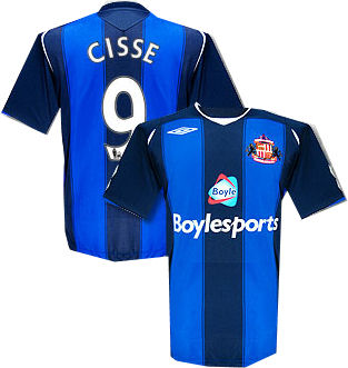 Umbro 08-09 Sunderland away (Cisse 9)