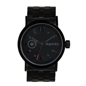 Gents Black Dial Bracelet Watch